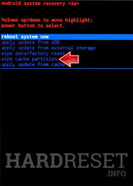 Wipe Cache MAXWEST Orbit 5400, how to ...