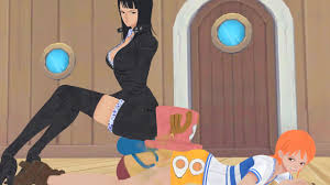 Nami and Robin Farting on Chopper - ThisVid.com