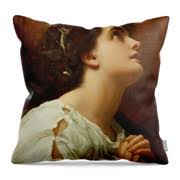 Faith By Frederic Leighton Painting by Frederic Leighton