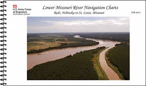 lower missouri river navigation charts rulo nebraska to st louis missouri february 2014