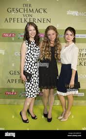 Paula Beer, Thalia Neumann, Zoe Moore at Der Geschmack von Apfelkernen  Film Premiere at Movie Theater Cinemaxx Dammtor. Where: Hamburg, Germany  When: 17 Sep 2013 Stock Photo - Alamy