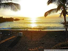 Puesta De Sol En Playa La Arena Fotos De Espana Los Viajeros