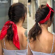 Quick Cute Labor Day Hairstyle 2 Ways By Tony Odisho Mystylespot Bandana Hairstyles For Long Hair Quick Braided Hairstyles Short Hair Styles