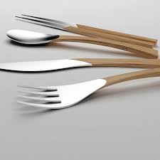 Beyond Silver A Unique Cutlery Set By Clara Del Portillo Mmminimal Cutlery Design Cutlery Set Design