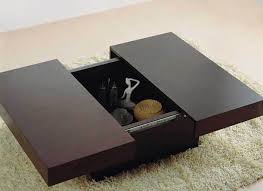 I found it by the side of the road and couldn't resist. Coffee Table With Storage Sliding Top