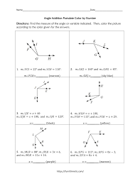 The students are asked to set up and solve linear. Geometry Skills Color By Number Bundle 2 10 More Skills Funrithmetic