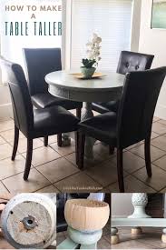 how to make a table taller live like