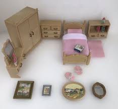 Sylvanian Families Home Sweet Home Bedroom Set Calico Critters Vintage Tomy Calico Critters Families Sylvanian Families Calico