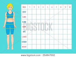 Body Measurement Vector Photo Free Trial Bigstock