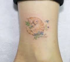 Ginger Cat Tattoo Animal Tattoos For Women Tattoos Tattoos For Women