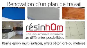 Pour cela, rien de tel qu.un plan de travail en carrelage (lineaire ou en angle). Renover Un Plan De Travail Avec De La Resine Epoxy Multi Surfaces Youtube