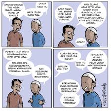 Contoh gambar cerita teknik kering ( pensil ). Lima Komik Islami Di Facebook Yang Menarik Diikuti Kate Id