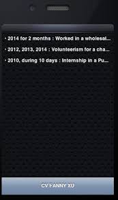 Fanny Xu CV for CODAPPS APK for Android Download