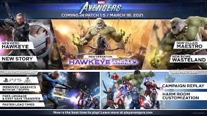 Be the hero and unleash your powers now! Marvel S Avengers Update To Add Campaign Replay And Customisable Harm Rooms Vgc