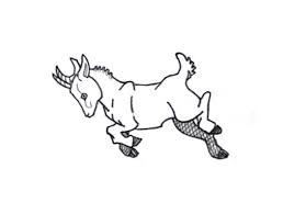 Baby Goat Clipart Black And White Baby Goat Tattoo D Tattoo Goat Animal Tattoos Tattoos For Kids