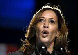 In Georgia speech, Kamala Harris blames deaths of two women