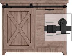 Maybe you would like to learn more about one of these? Amazon Com Easelife 3 3 Ft Cabinet Mini Top Mount Sliding Barn Door Hardware Kit Sturdy Easy Install Slide Smoothly Quietly Apply For Window Tv Stand Closet No Cabinet Home Improvement