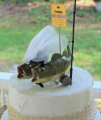 Bass Wedding Cake Topper Fishing Wedding Cake Topper Etsy Fishing Wedding Fishing Wedding Cake Toppers Fishing Wedding Cakes