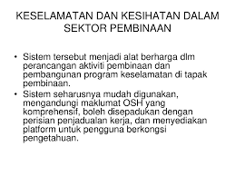Mereka diberikan gelang pink pihak pemaju telah diminta untuk memastikan kesemua yg disaring berada dalam kawasan tapak bina. Keselamatan Dalam Pembinaan Ppt Download