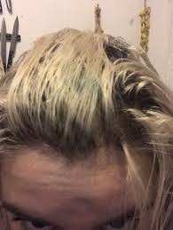 Will it suit your skin tone, hair type and personal style? Help I Ve Accidentally Got A Random Blue Spot On Bleached Blonde Hair I Toned My Bleach Blonde Hair And Used A Clip With Old Blue Directions On It Now Have This Spot