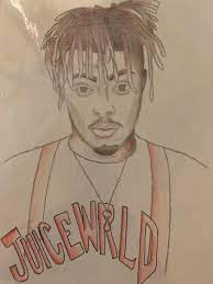 Drawing Of Juice Wrld Drawings Celebrity Artwork Art Sketches