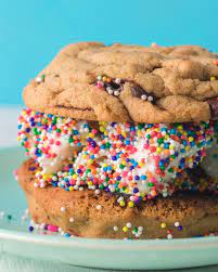 Scoop ice cream clipart, ice cream sundae clipart, ice cream sandwich clipart, ice cream truck clipart, ice cream border clipart, ice cream sprinkles clipart. Homemade Colorful Ice Cream Sandwich Close Up Stock Photo Image Of Cooling Cool 119602888