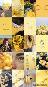 Worldwide shipping available at society6.com. Yellow Aesthetic Collage 1012x1800 Wallpaper Teahub Io
