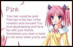 Anime Hair Color Anime Hair Color Meanings