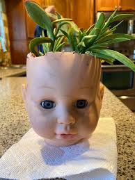 Planters we made with my daughter's 4-H Dairy Cloverbud group