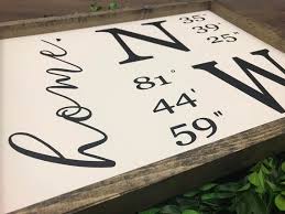 Latitude Longitude Sign Gps Coordinate Sign Home Sweet Latitude Longitude Sign Gps Coordinates Sign Coordinates Signs