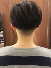 カペリと仲間達 テラちゃんの１mm以下 ショートのヘアスタイル 刈り上げボブ 襟足 刈り上げ