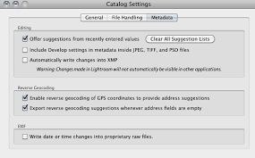 But, since we change computers every three to five years, it is unavoidable. Tips For Setting Up Your Lightroom Preferences