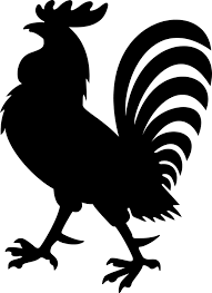 Download Rooster Animal Chicken Feathers Silhouette Svg Rooster Silhouette Rooster Chicken Drawing