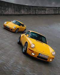 Evolution The Original Ruf Ctr Commonly Known As The Yellowbird Outran The Ferrari F40 And The Porsche 9 Porsche Cars Vintage Porsche Classic Porsche