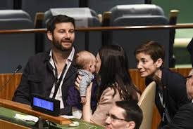 If you ask me why i'm in politics, my answer will be simple: New Zealand Prime Minister Brings Baby To U N General Assembly Chicago Tribune