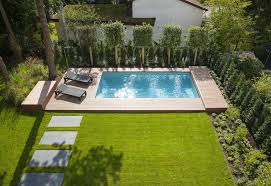 Pool In Kleinem Garten Pool Landscape Design Backyard Pool Landscaping Swimming Pools Backyard