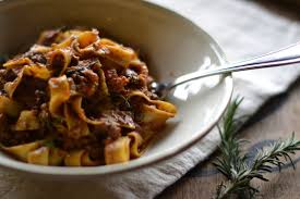 Pappardelle With Bolognese Sauce Italian Recipes Bertolli Pasta Sauce Bolognese Ingredients