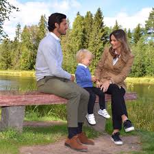 Here, a glimpse of his mother holding him at his christening at the royal chapel in stockholm. Princess Sofia Prince Carl Philip Of Sweden Expecting Their Third Child People Com
