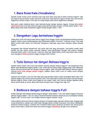 Check spelling or type a new query. Tips Lancar Bahasa Inggris