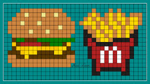 Image Du Blog Looms Centerblog Net Dessin Pixel Dessin Carreau Coloriage Pixel