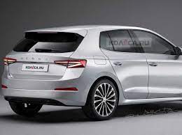 From its sharply cut led. Skoda Fabia 2021 Im Letzten Inoffiziellen Rendering