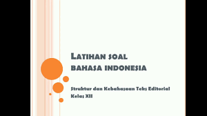 Posted on 13 january, 2021. Latihan Soal Teks Editorial Youtube