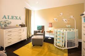 Aqua blue round baby bed. 26 Round Baby Crib Designs For A Colorful And Cozy Nursery