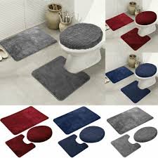 Beim wc teppich vergleich konnte unser vergleichssieger bei allen faktoren punkten. Polyester Rutschfeste Badvorleger Bad Teppiche Wc Vorleger Toilettensitz Bezug Waschbar Bath Mat Fur Badezimmer Aimado Badematte Set 3 Teilig Kuche Haushalt Wohnen Bad Frottierwaren Perunanovaconsciencia Cat