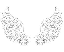 If you would like to download it right click on the images and use the save image as menu. Wonderful Angel Wings Coloring Page Free Printable Coloring Pages For Kids