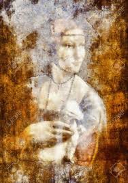 Find images of painting woman. My Own Reproduction Of Painting Lady With An Ermine By Leonardo Da Vinci Graphic Effect Stock Photo Picture And Royalty Free Image Image 120370646