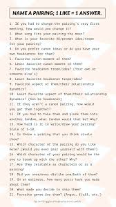 márcia — Asks: 21 OTPPairing questions