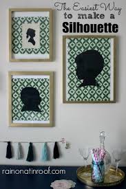 The use of silhouette art is often used to drive a point home like the silhouette of a female pachyderm as she watches her calf gambol about playfully. Diy Silhouette How To Make A Silhouette The Easy Way