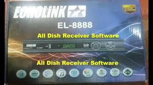 Echolink El 8888 Hd Receiver Auto Roll Biss Key New Software Software Youtube Receiver