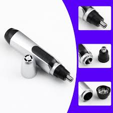 alta qualidade 1 pc puro limpo trimer navalha aparador de pelos do nariz eletrica ouvido rosto remocao de ba face hair removal nose hair trimmer beard trimming